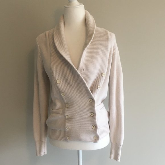 J. Crew Sweaters - J.Crew double breasted shawl collar cardigan